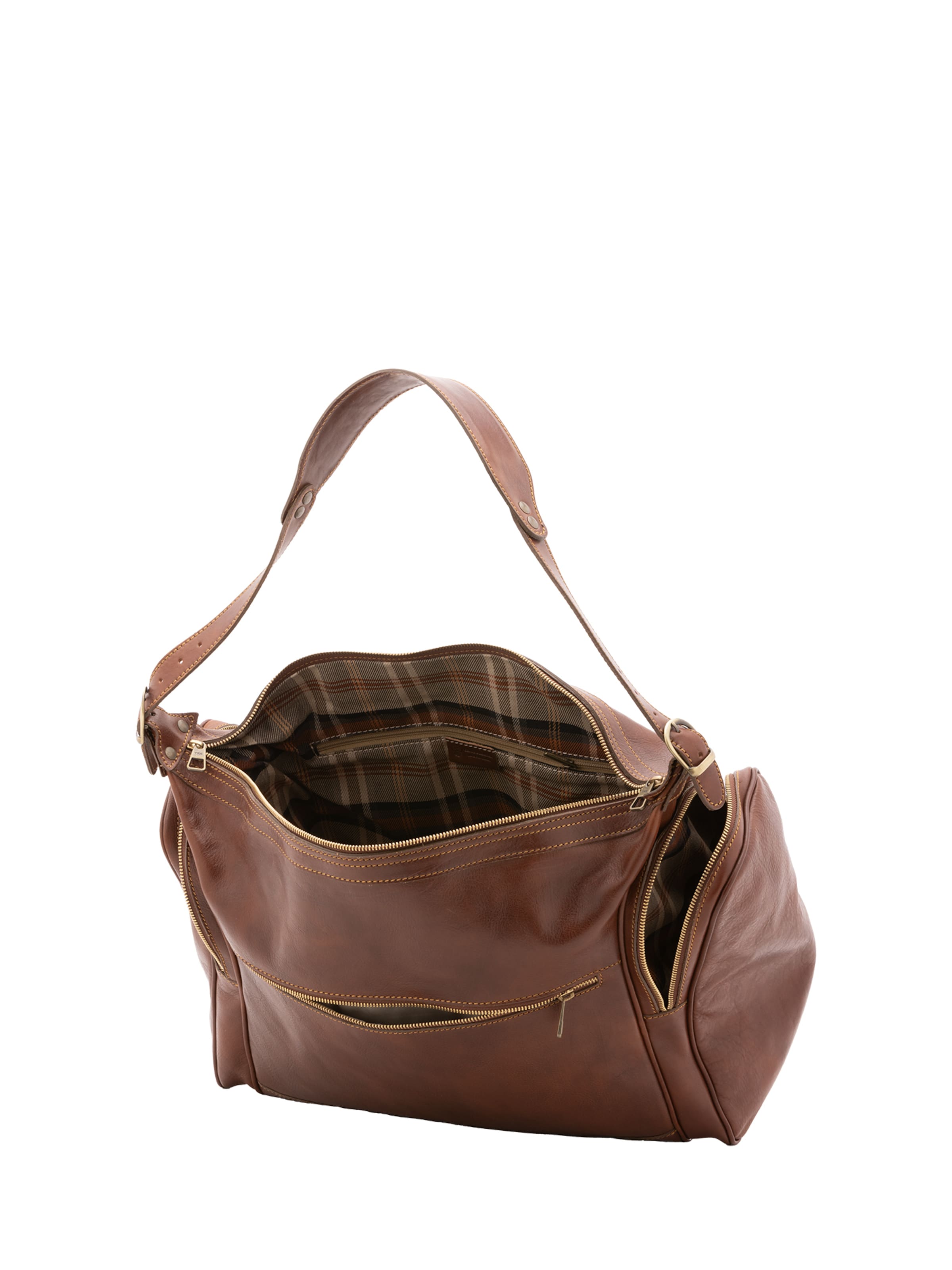 Viola Castellani Reisetasche in Braun