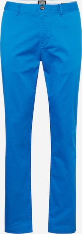 SCOTCH & SODA - Tapered Calças chino 'STUART' em azul: frente