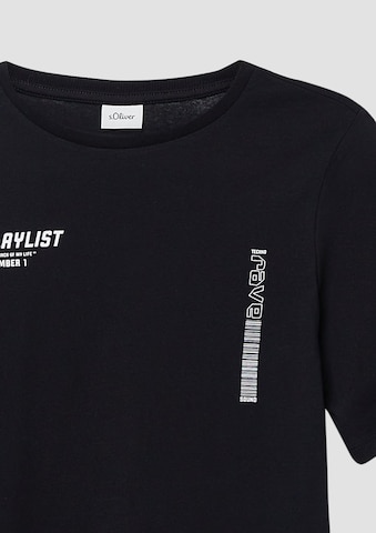 s.Oliver Shirt in Black