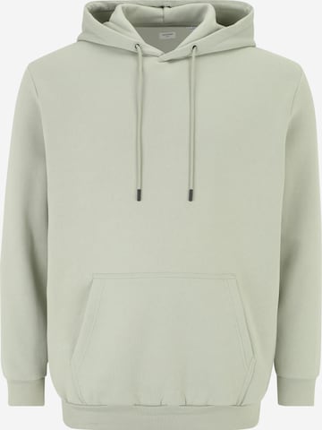 Sweat-shirt 'Bradley' Jack & Jones Plus en vert : devant