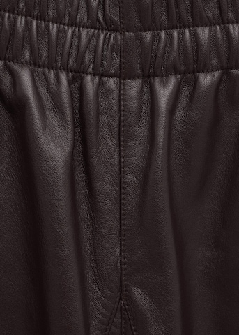 MANGO Barrel Pants 'Partago' in Red