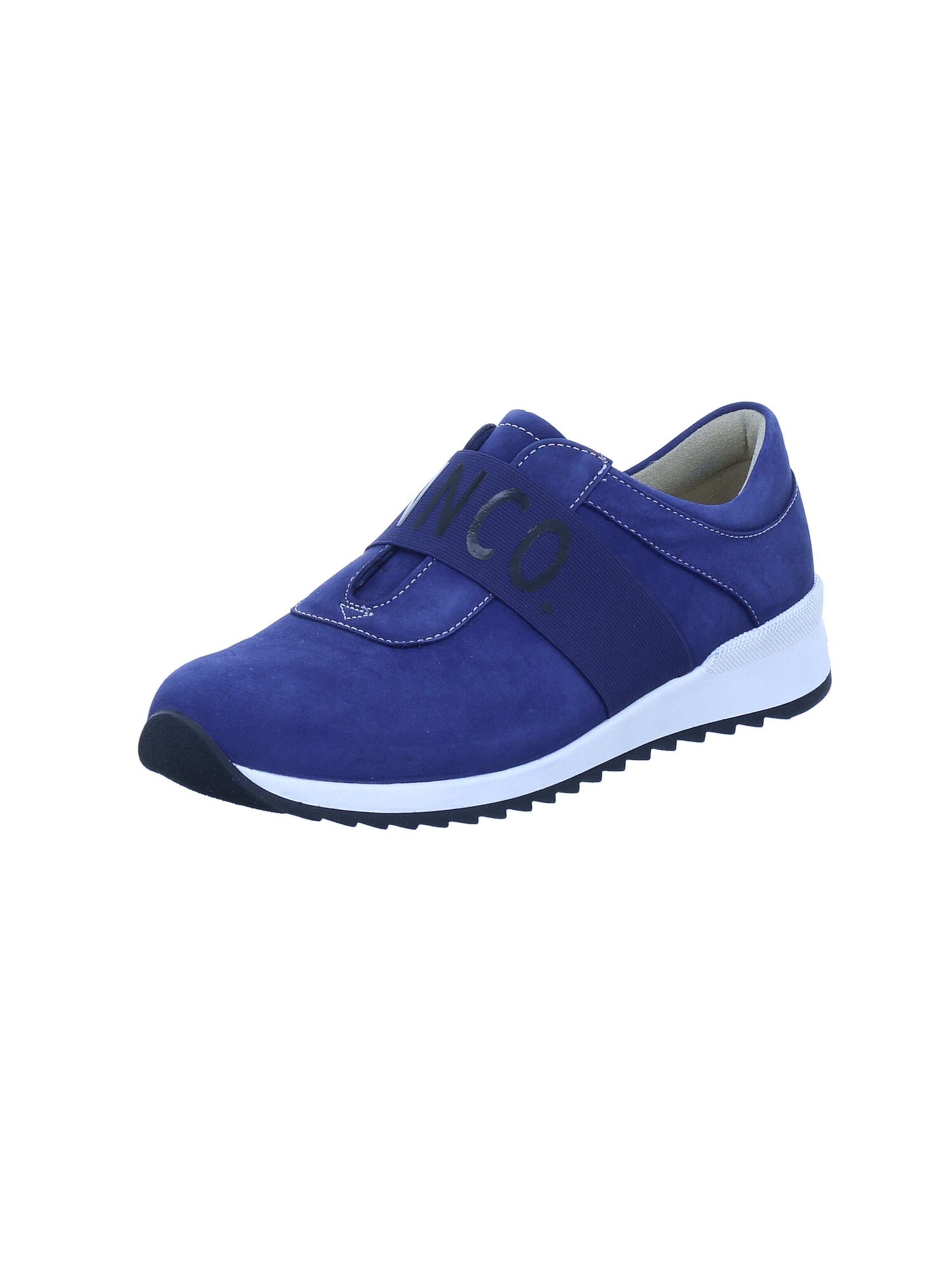 Finn Comfort Classic Flats 'Arica' in Blue: front