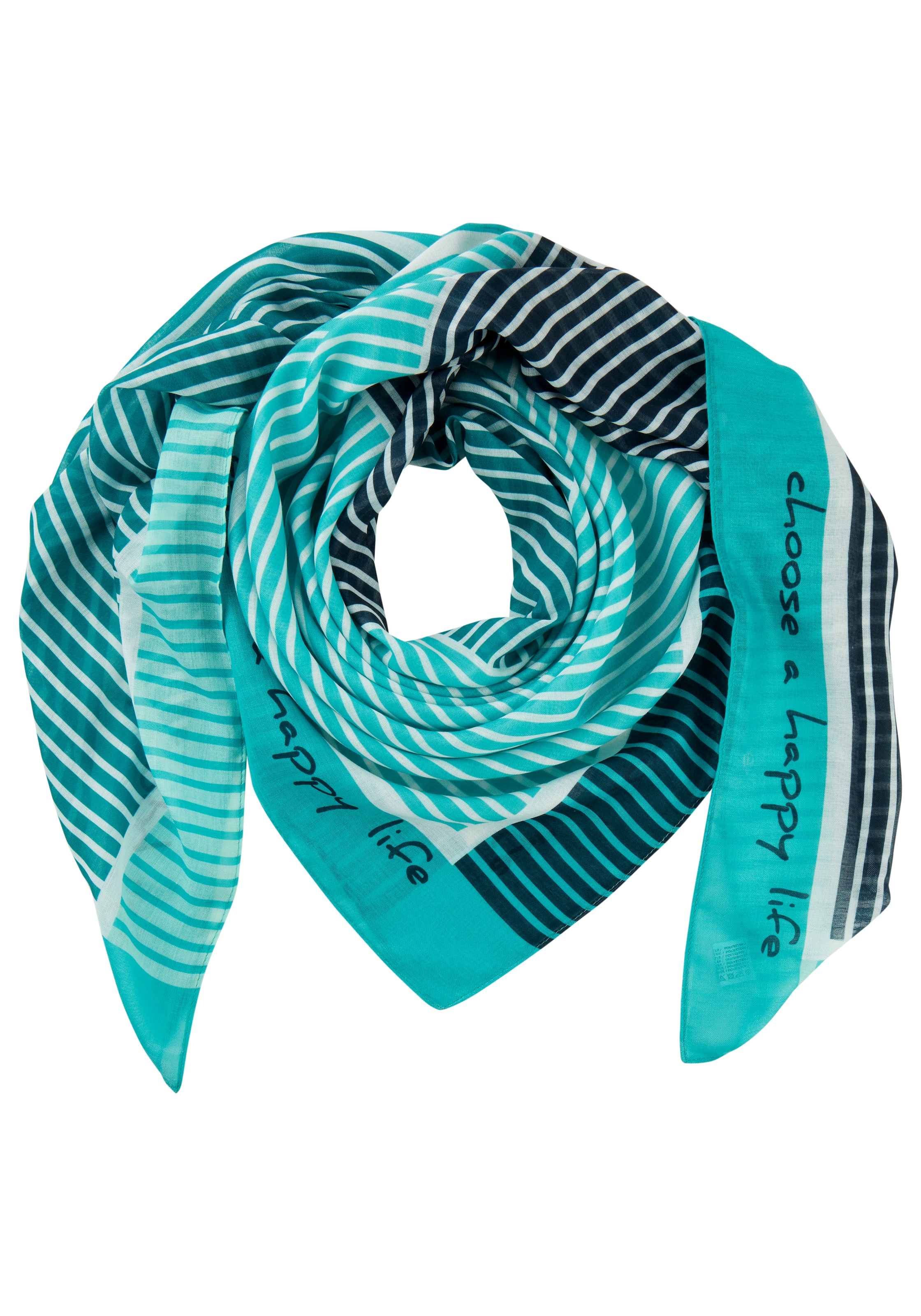 LAURA SCOTT Wrap in Blue: front