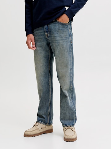Jack & Jones Junior - Loosefit Vaquero 'JJICHRIS JJORIGINAL' en azul: frente