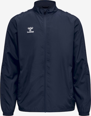 Hummel Training Jacket in Blue: front