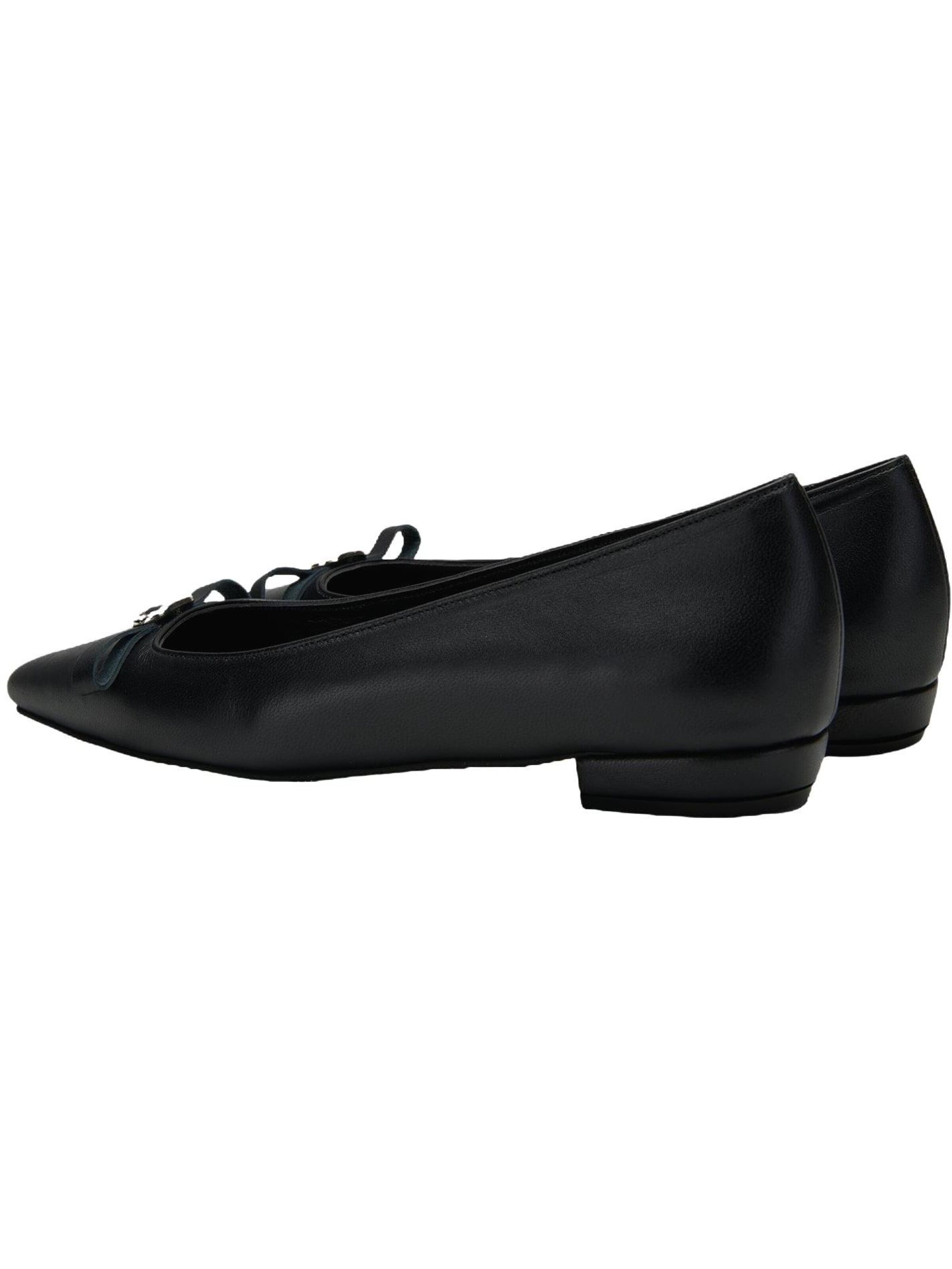 Desa Ballet Flats 'Ballettschuhe' in Black