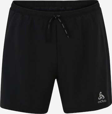 ODLO Normální Sportovní kalhoty – černá: přední strana