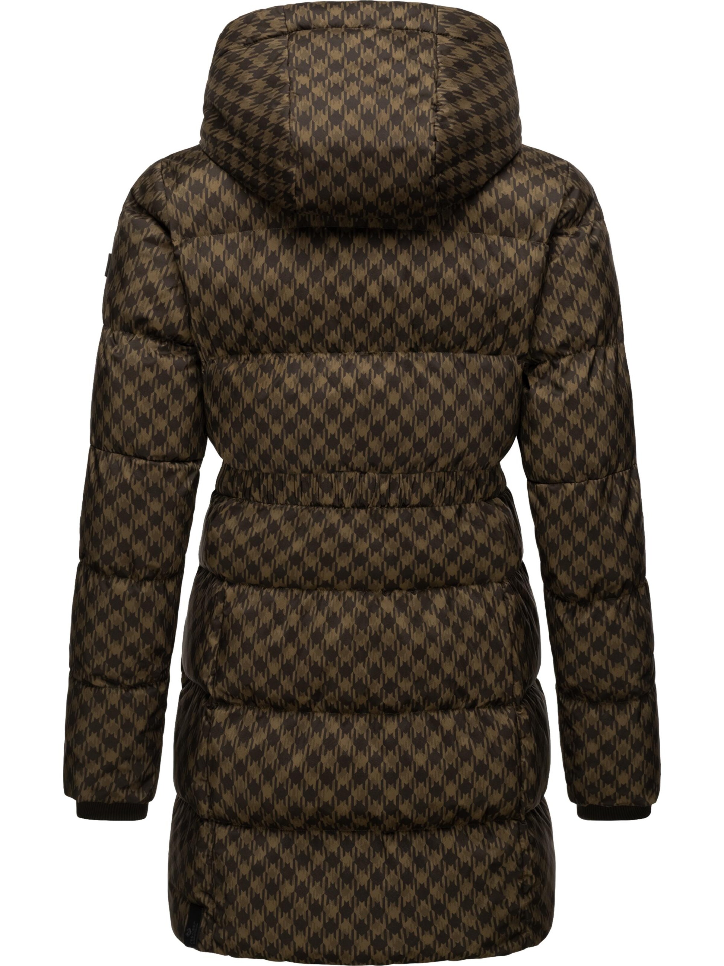 Ragwear Wintermantel 'Niara' in Bruin