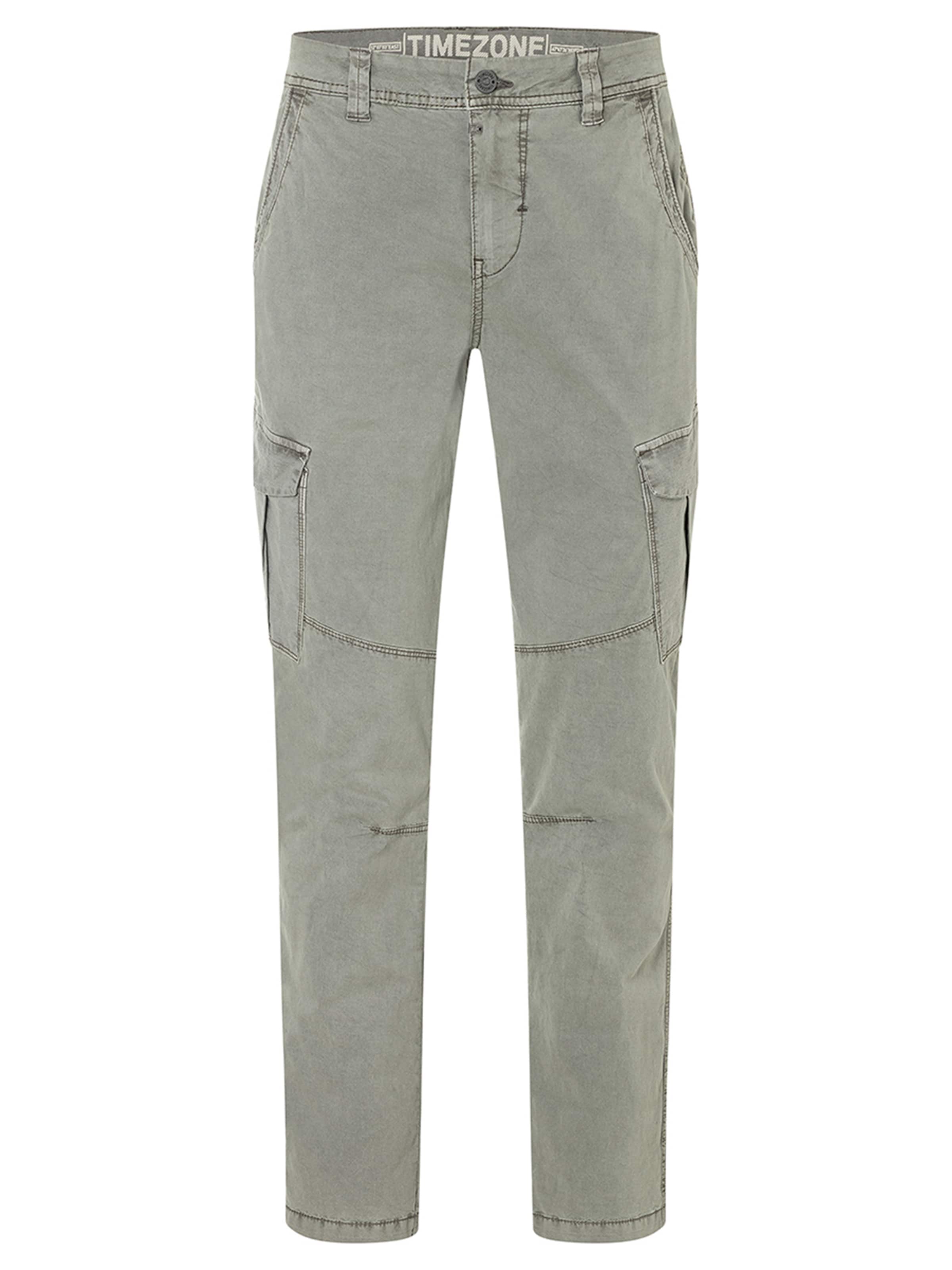 TIMEZONE Regular Stretchjeans 'Niklas TZ' in Grün: Vorderseite