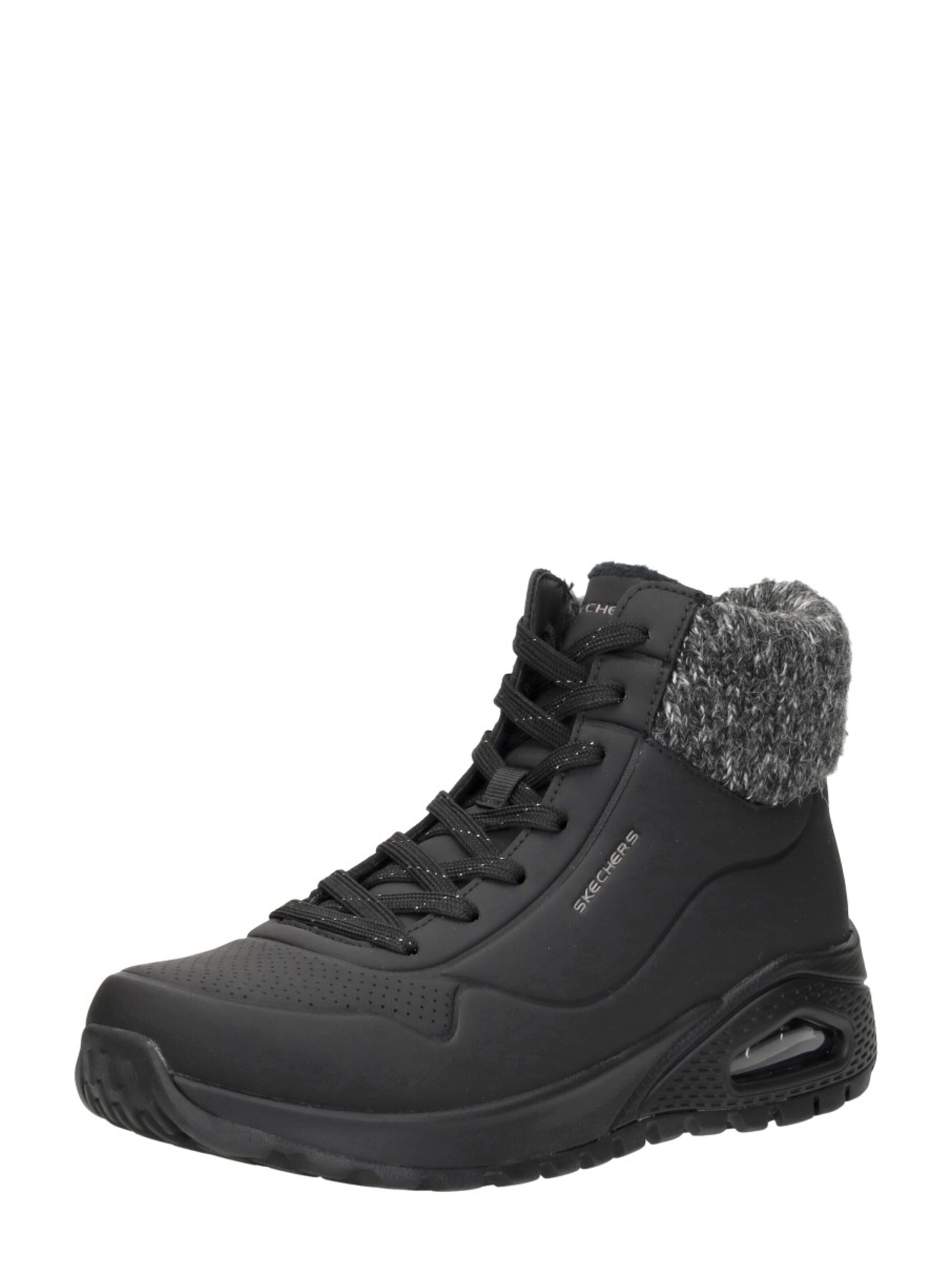 SKECHERS Sneakers laag 'Uno Rugged - Darling Days' in Zwart