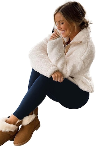 KoJooin Slimfit Legginsy 'Damen Thermo-Leggings mit hohem Bund, weichem Futter und sportlichem Design' w kolorze niebieski