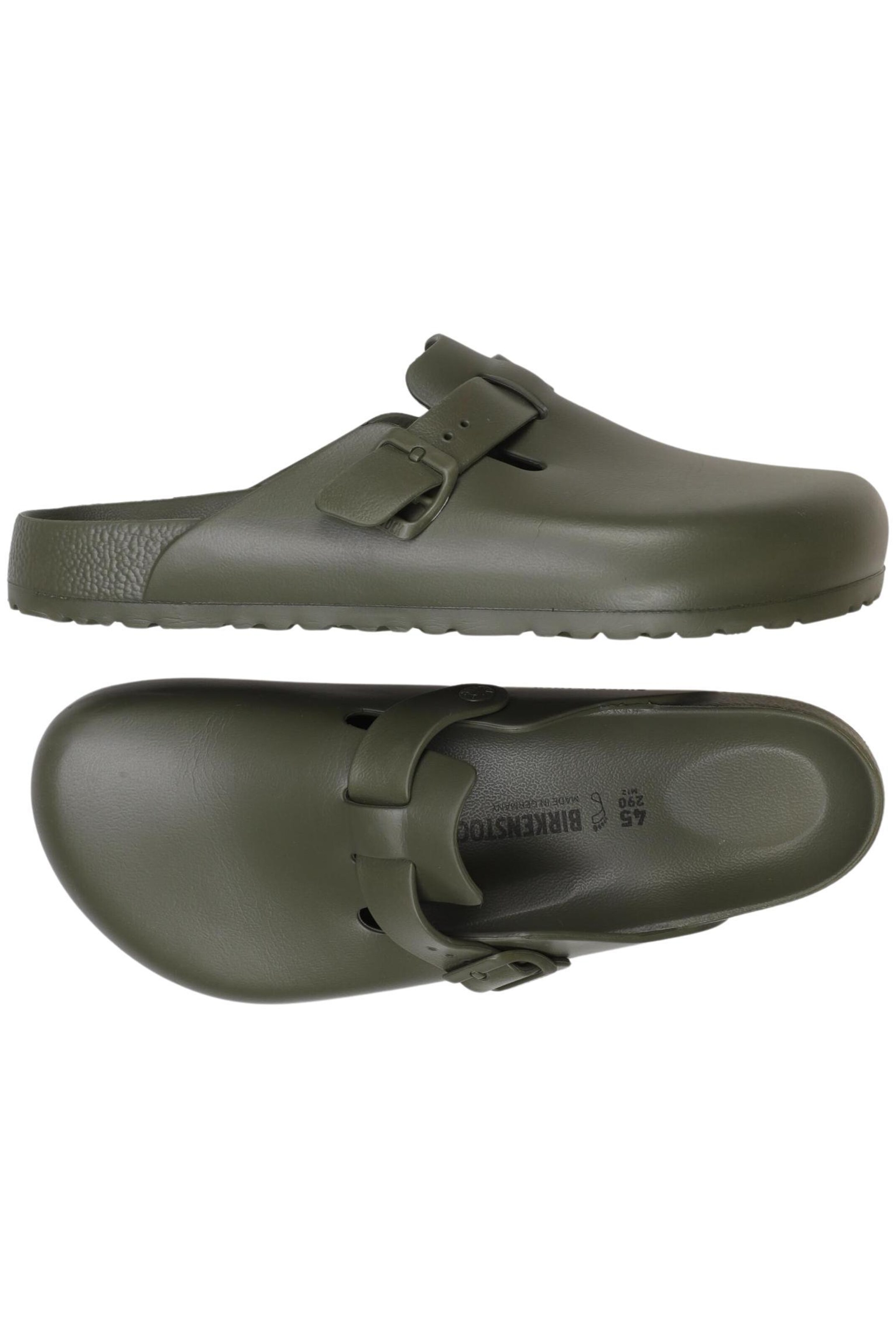 BIRKENSTOCK Sandals & Slippers in 45 in Green: front