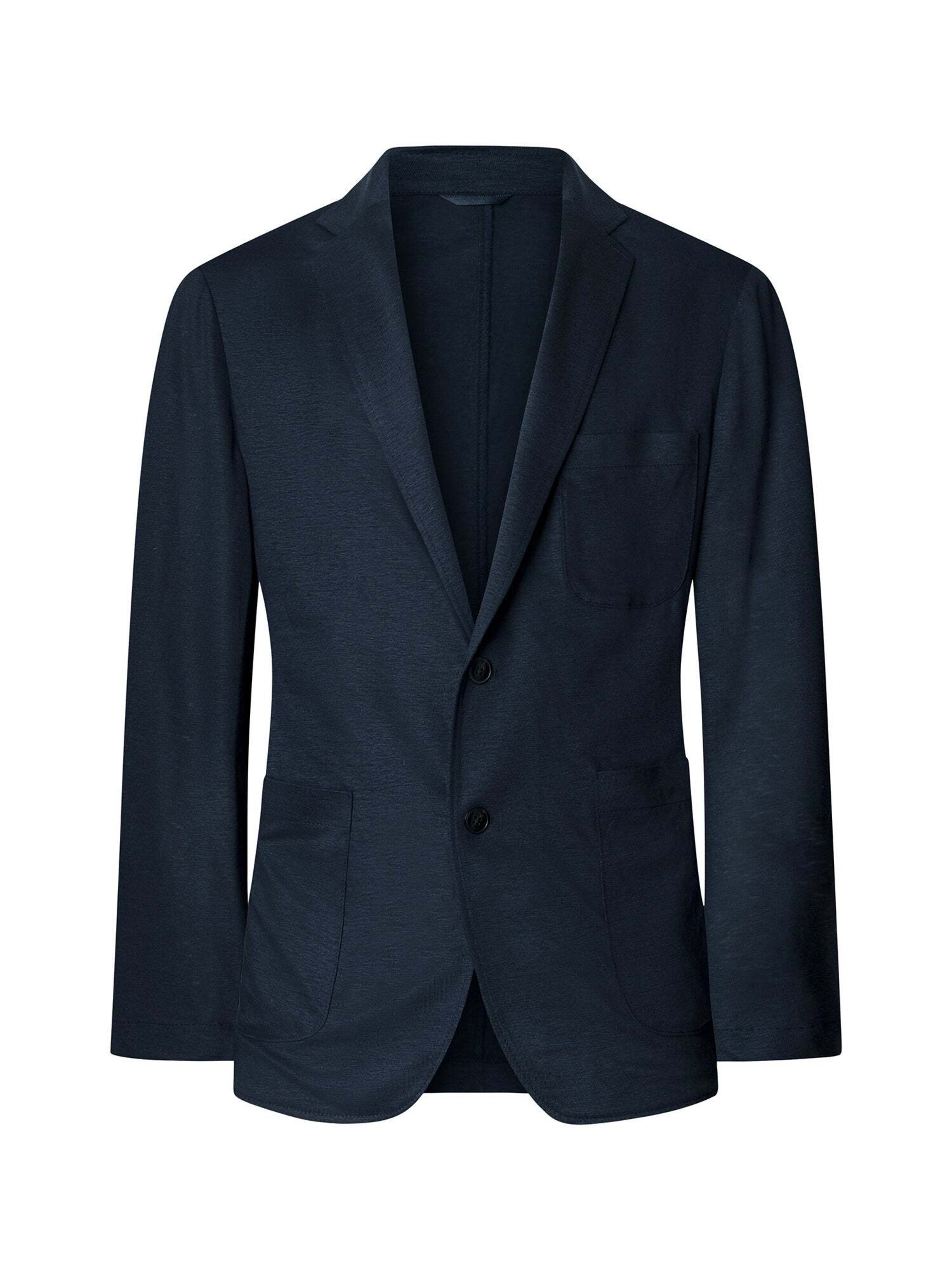 Slim fit Giacca da completo di Hackett London in blu: frontale