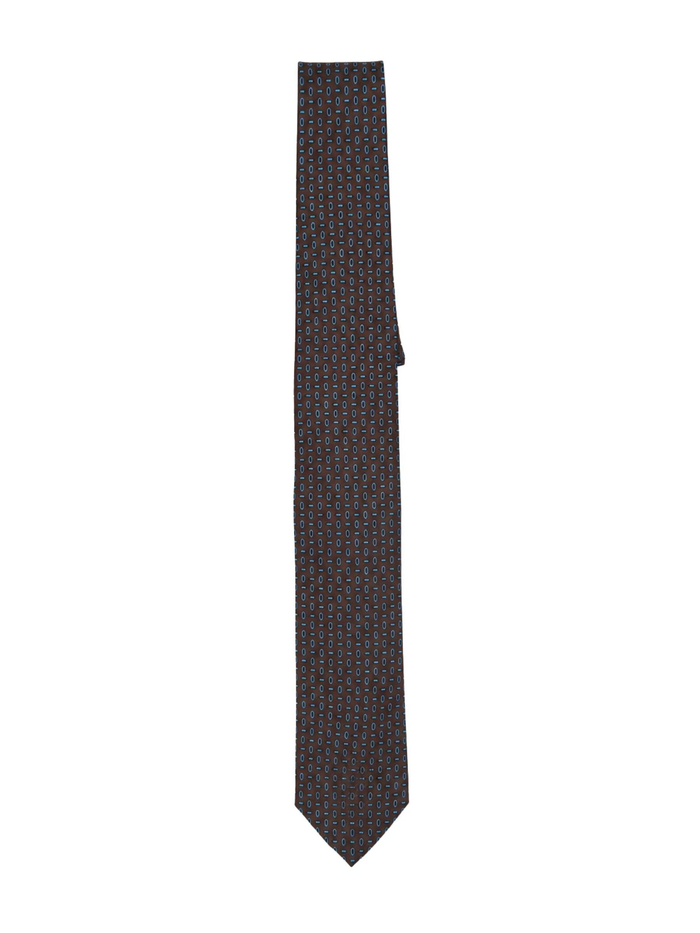 Barbati Tie 'BARBATI CRAVATTA CRAVATTA' in Brown: front