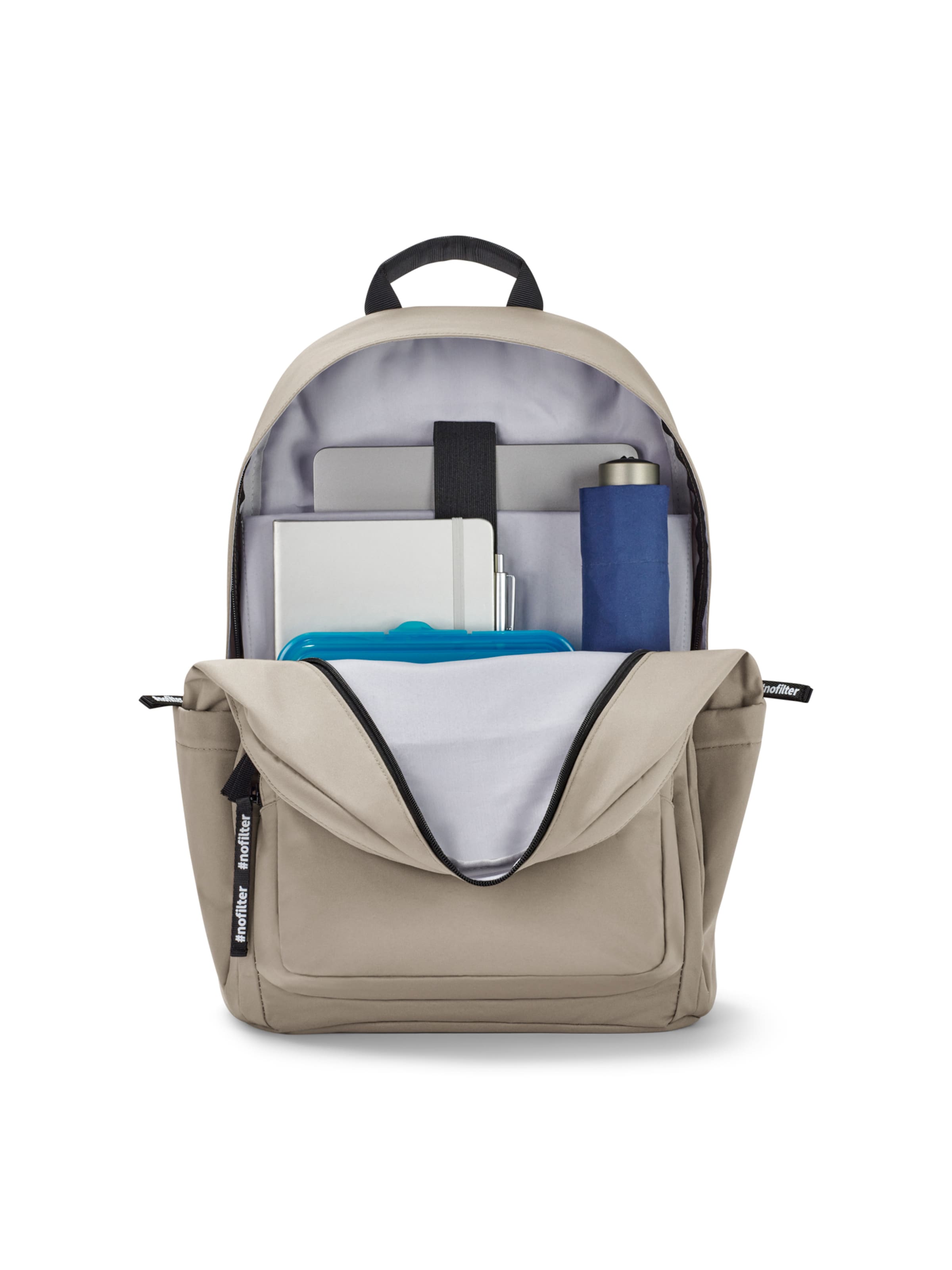 Sac à dos 'No 3 Advanced' LARKSON en gris : devant
