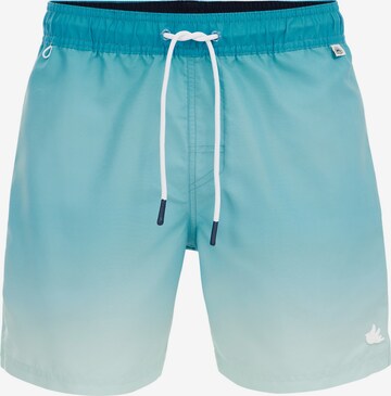 WE Fashion Board Shorts in Blue: front