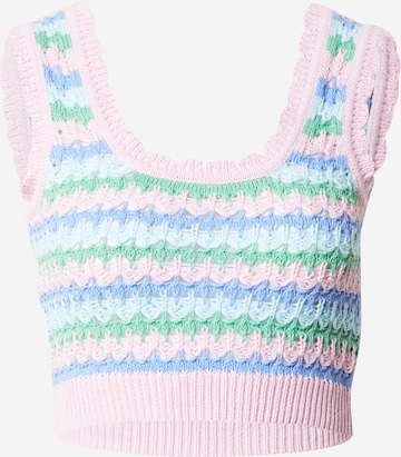 Cotton On Knitted Top in Pink: front