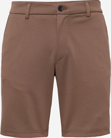 JACK & JONES Regular Chino Pants 'Phil' in Brown: front