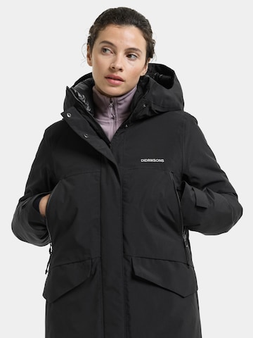 Didriksons - Sobretudo outdoor 'NEJA' em preto