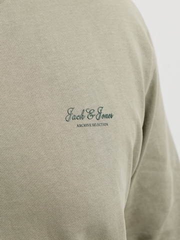 Jack & Jones Plus Sweatshirt 'JJEARCHIVE' i beige