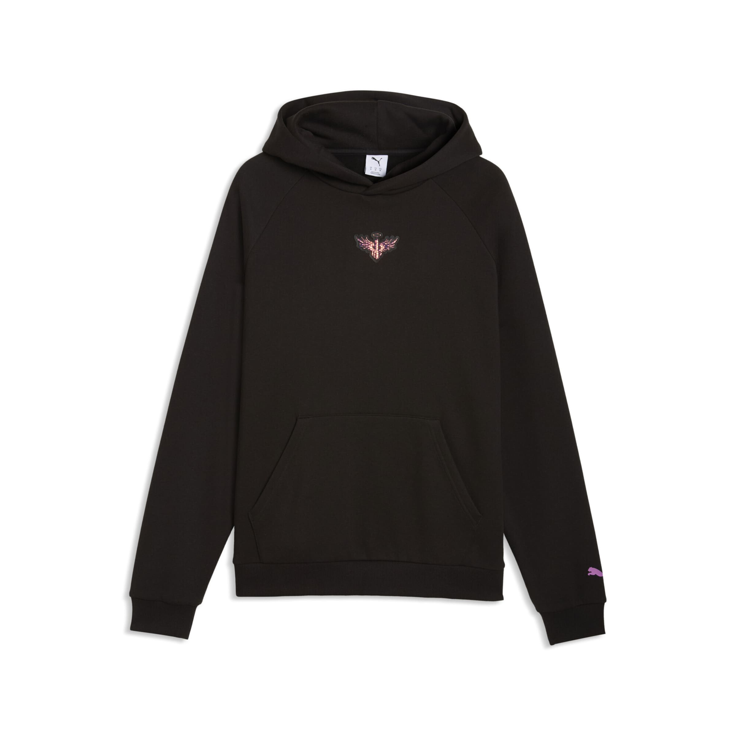 PUMA Sportsweatshirt 'Melo Alwayz On 1' in Schwarz: Vorderseite