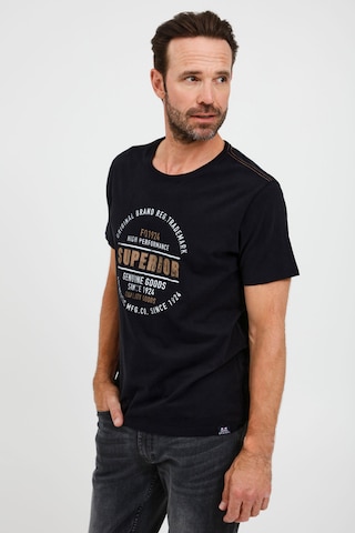 FQ1924 T-Shirt 'RIKO' in Schwarz: predná strana