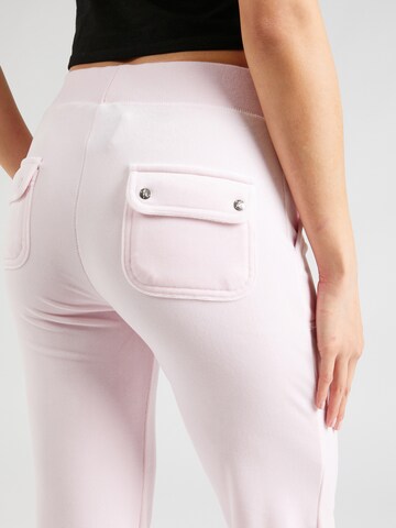 Juicy Couture Regular Broek 'DEL RAY' in Roze