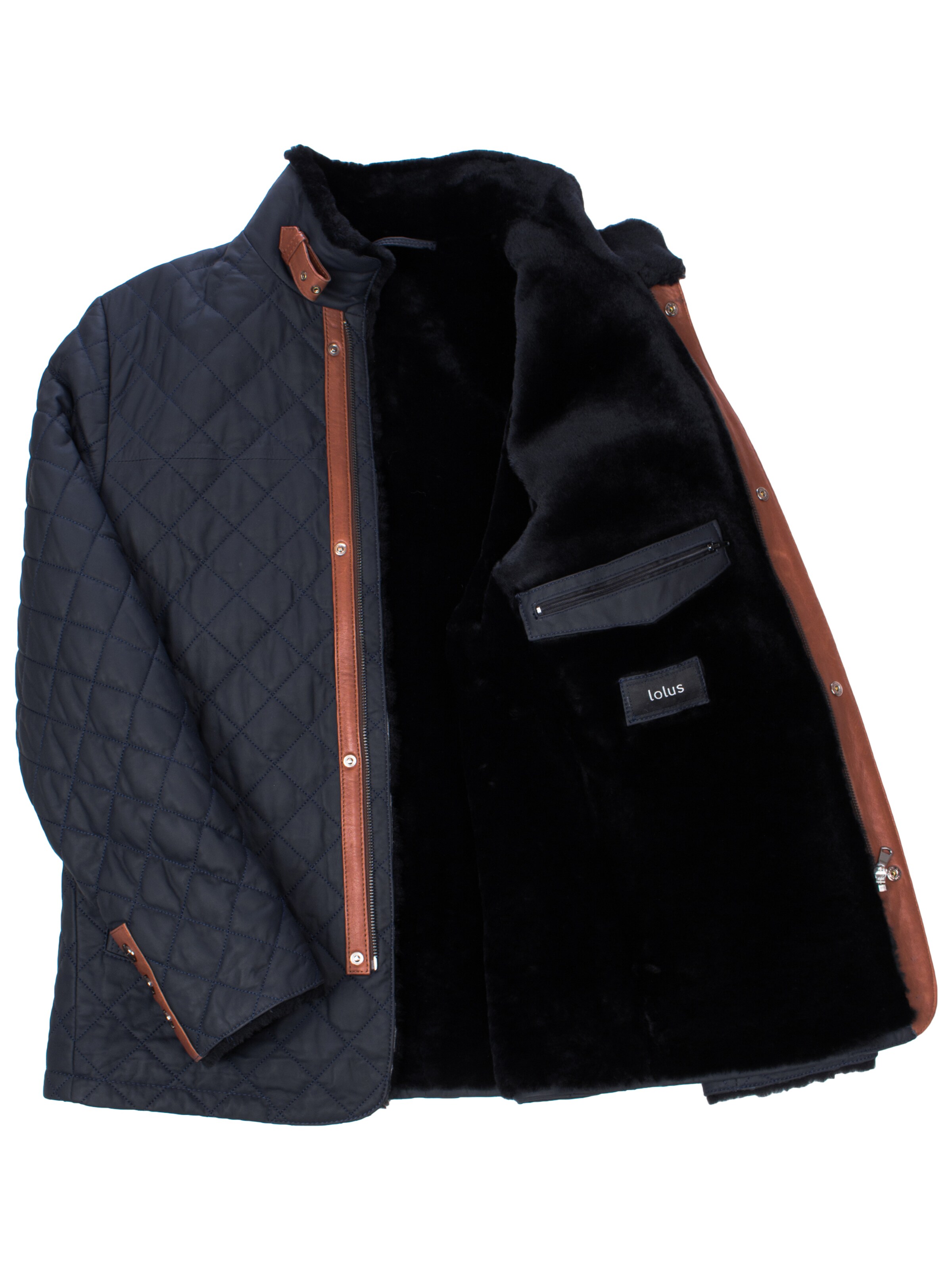 LOLUS Between-Season Jacket 'Leno' in Blue