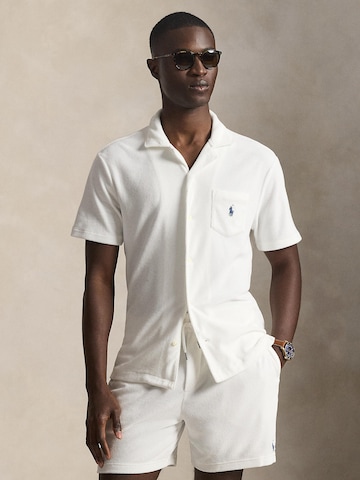 Polo Ralph Lauren - Ajuste estrecho Camisa en blanco: frente
