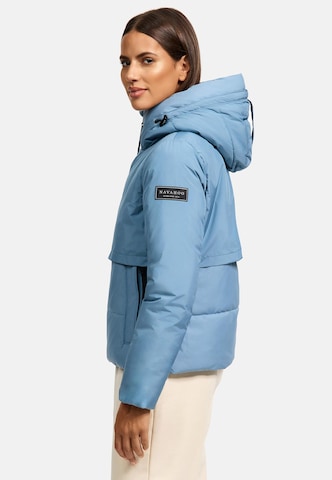 NAVAHOO Weatherproof jacket 'Liebesküken XIV' in Blue