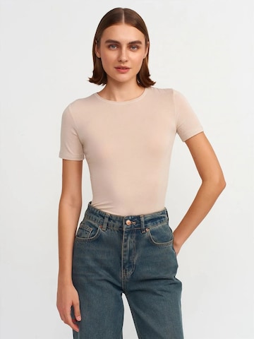 Dilvin Shirt in Beige: front