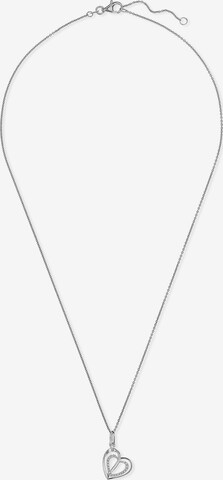 FAVS Necklace in Silver: front