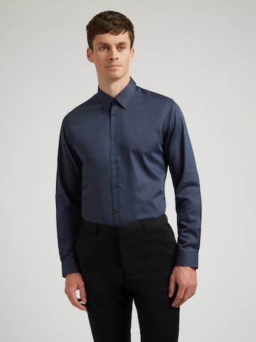 Ted Baker Slim Fit Skjorte i blå: forside