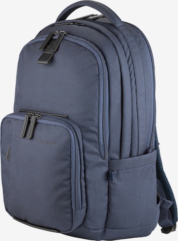 Sac à dos TUCANO en bleu : devant