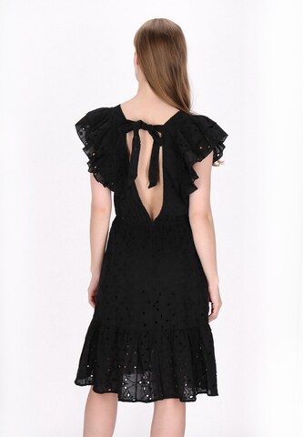 Robe d’été 'Classic Look' DreiMaster Vintage en noir