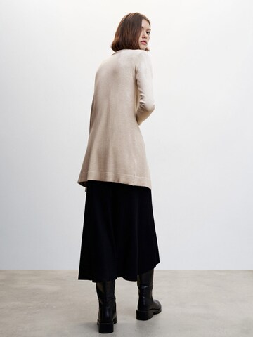 MANGO Knit Cardigan 'ALMA' in Brown