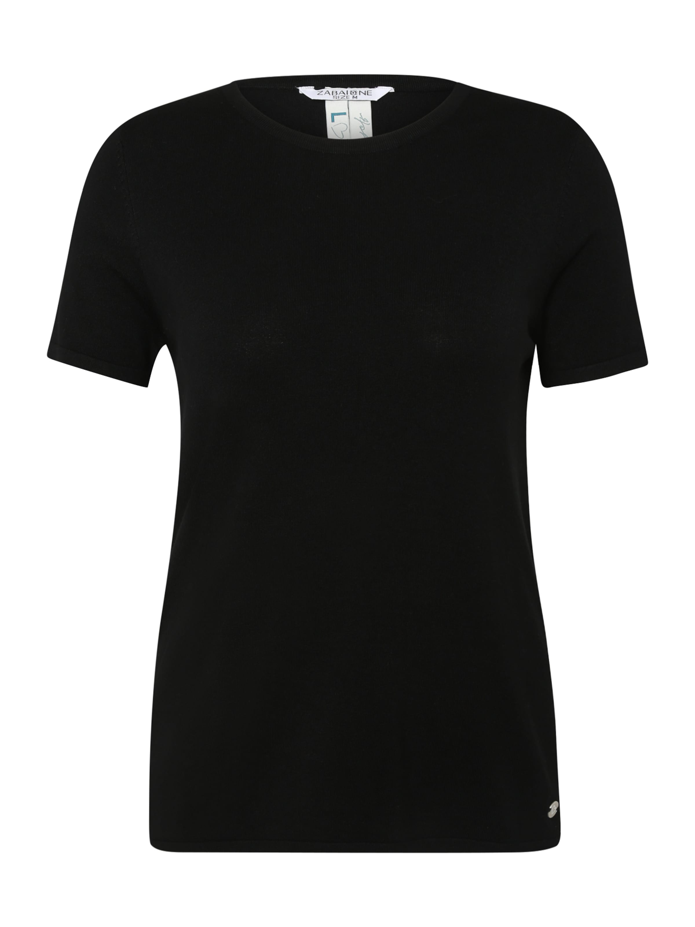 juoda ZABAIONE Megztinis 'La44yla': priekis