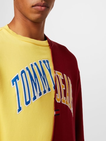 Tommy Jeans - Sudadera en amarillo