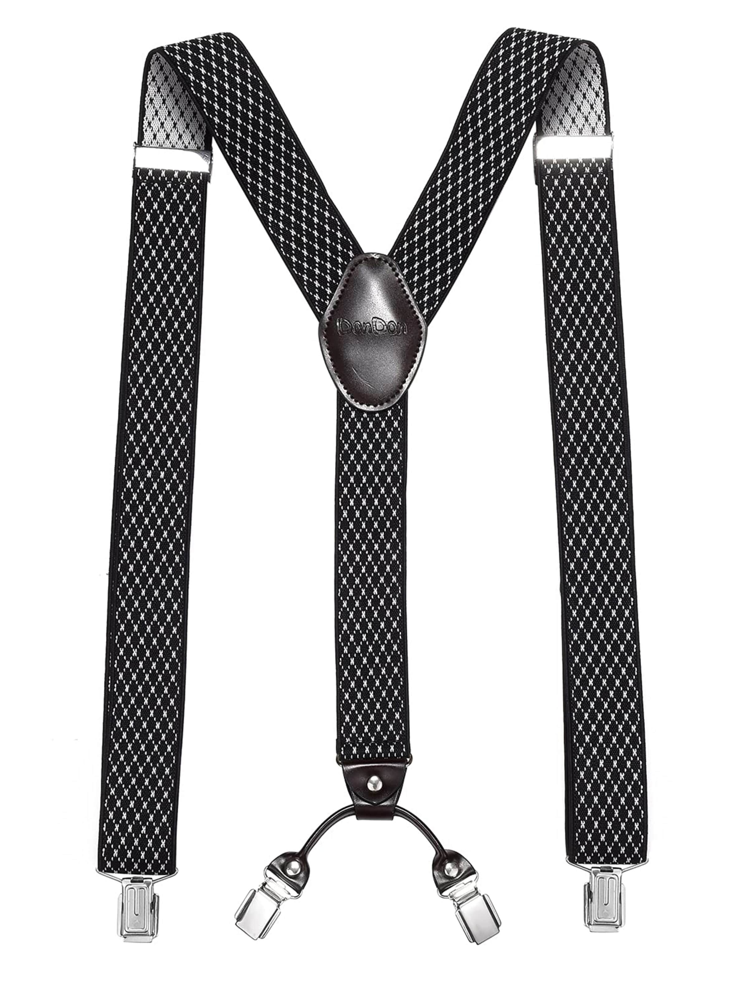 DonDon Suspenders in XS-XL in Off white, Item view