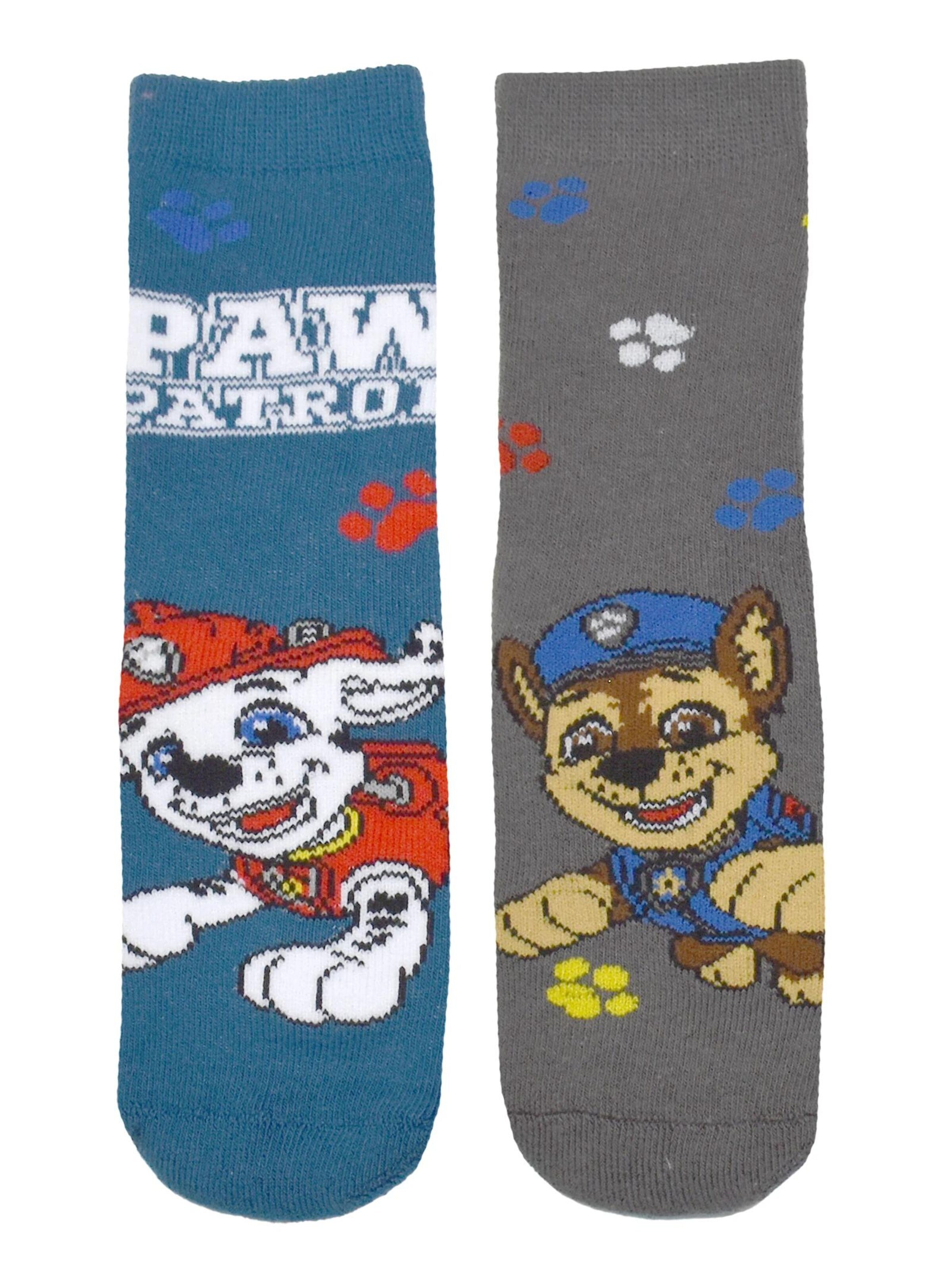 PAW Patrol Socken 'ABS Chase & Marshall'‌‌‌‌‌‌ in Mischfarben