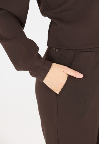Athlecia Regular Sporthose 'Jacey' in Braun