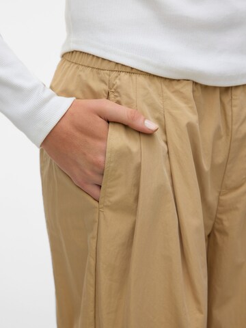 VERO MODA Wide leg Pants 'VMJose' in Brown