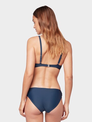 TOM TAILOR Push-up Bikini-Top in Blau