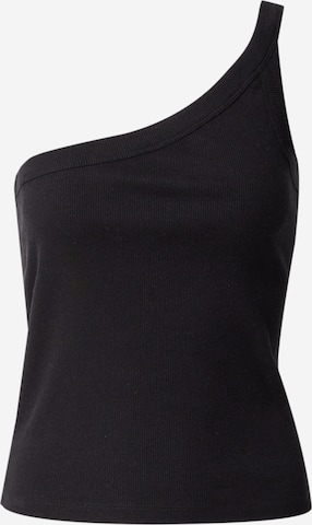 NLY by Nelly Top in Black: front