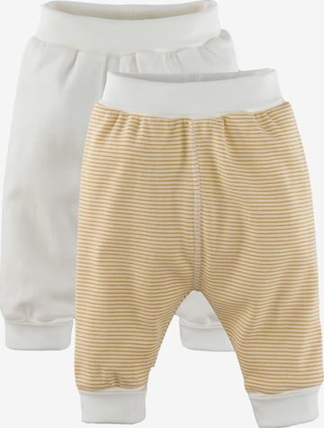 hessnatur Pants in Yellow: front