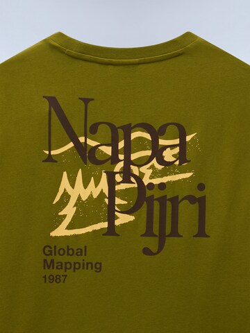 Tricou 'S-Yose' de la NAPAPIJRI pe verde