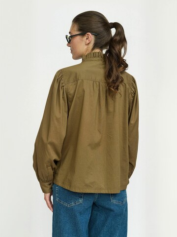 T-shirt ' SRSunny ' Soft Rebels en marron : derrière