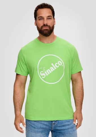 s.Oliver Red Label Big & Tall T-Shirt 'Sinalco' in Grün: Vorderseite