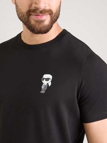 Tricou de la Karl Lagerfeld pe negru