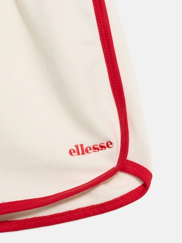 ELLESSE Regular Housut 'Cinzanni' värissä valkoinen
